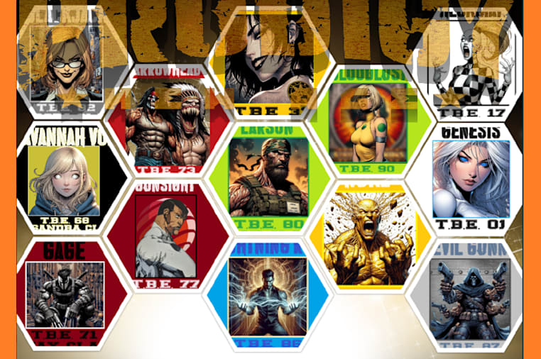 PRODIGY Hero/Villain Card Set